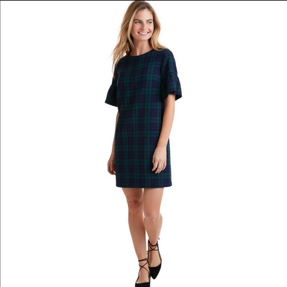 Vineyard Vines blackwatch plaid dress